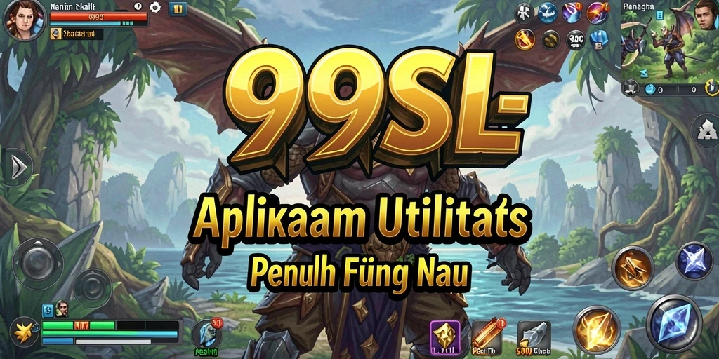 Screenshot utama 99SL menampilkan antarmuka aplikasi Utility yang user-friendly.