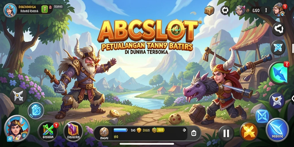 Gameplay menakjubkan dalam dunia terbuka ABCSLOT yang luas.