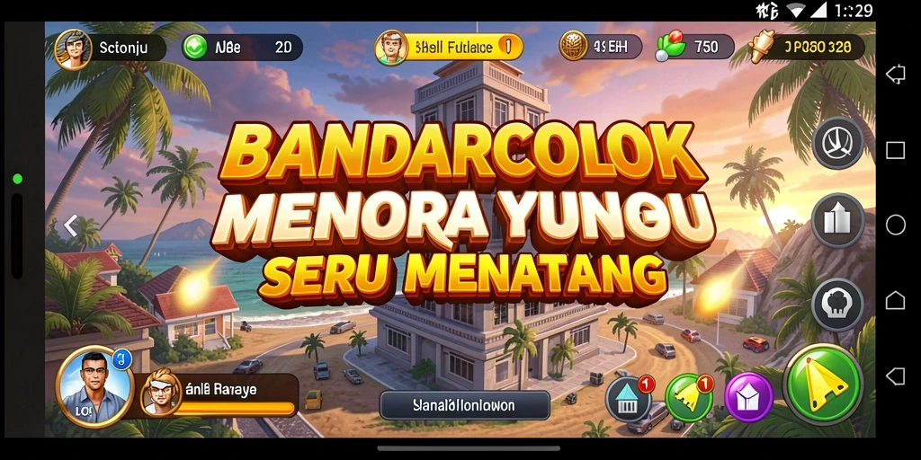 Gameplay seru BANDARCOLOK yang penuh aksi dan strategi Tower Defense.