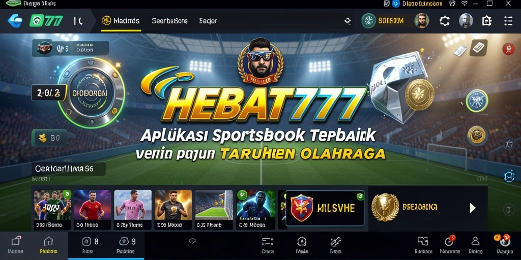 Tampilan menarik dari antarmuka HEBAT777 saat melakukan taruhan olahraga.