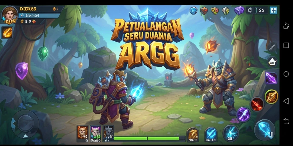 Tampilan gameplay <strong>IDX66</strong> yang penuh aksi dan petualangan seru.