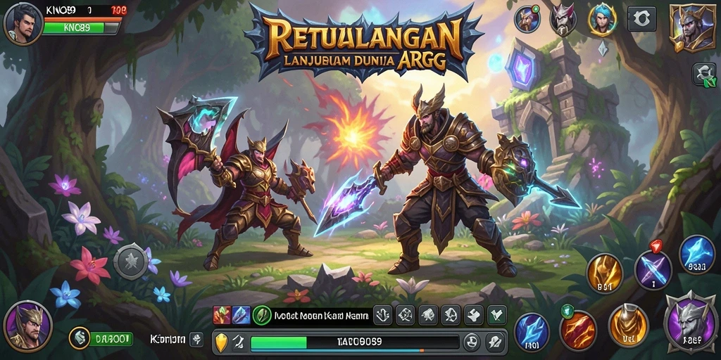 Tangkapan layar gameplay KNO89 menunjukkan aksi pertempuran yang seru dan menantang.