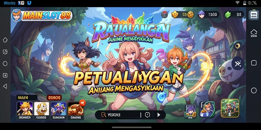 Tampilan menakjubkan dari gameplay MAINSLOT88 yang penuh aksi.