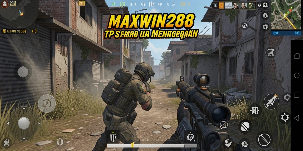 Tampilan gameplay <strong>MAXWIN288</strong> yang mendebarkan dan penuh aksi.