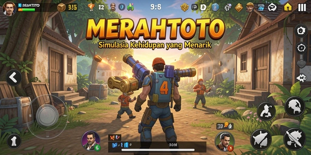 Screenshot MERAHTOTO menampilkan gameplay Simulation yang menarik.