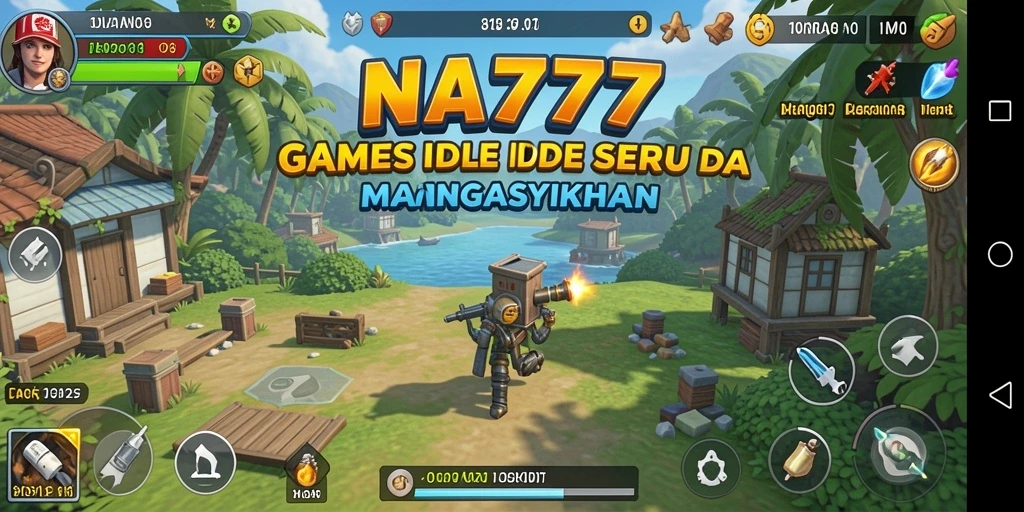 Tampilan gameplay NA777 yang menarik dan penuh warna.