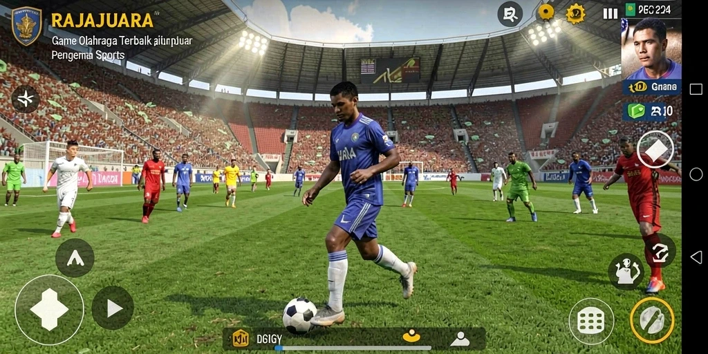 Gameplay seru dan menantang di RAJAJUARA.