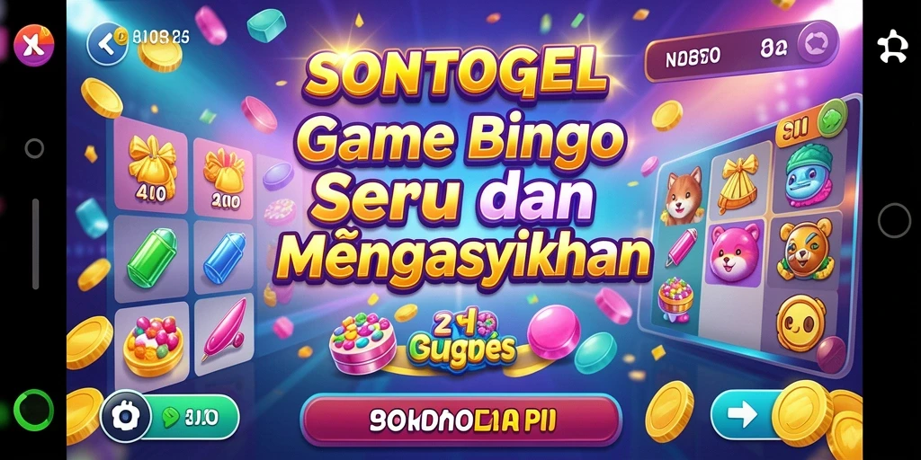 Tampilan menarik dari gameplay Bingo di SONTOGEL yang seru.