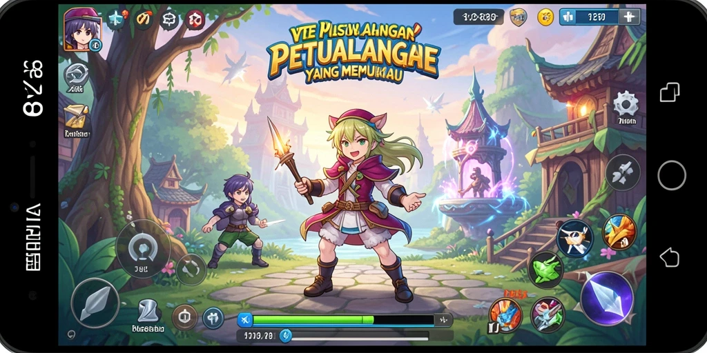 Tampilan menakjubkan dari gameplay VT38 yang penuh aksi.