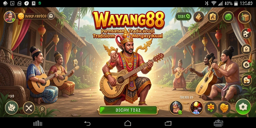 Tangkap momen seru bermain musik dalam WAYANG88.
